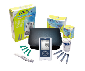 BLOOD GLUCOSE MONITOR AP PLUS