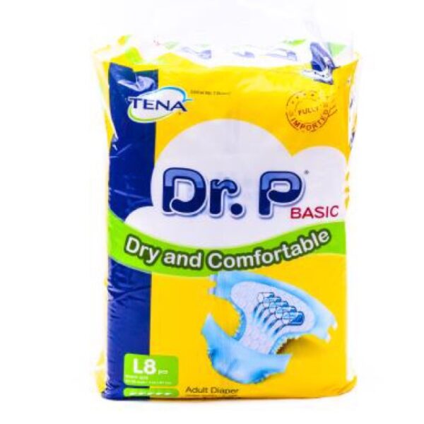 DIAPERS – DR P BY TENA ( BASIC ) M/L/XL