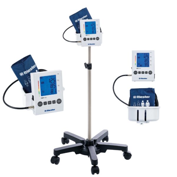 BP SET DIGITAL BLOOD PRESSURE RBP 100 MOBILE VERSION (CAT NO 1741) c/w trolley