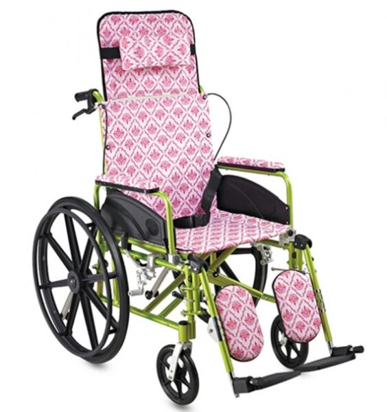 WHEELCHAIR RECLINING LIGHT WEIGHT 18KG (ALK 954LGC-46)